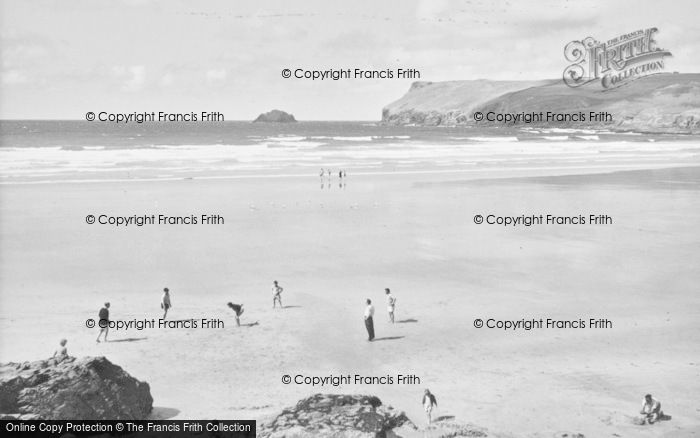 Photo of Polzeath, The Sands c.1960