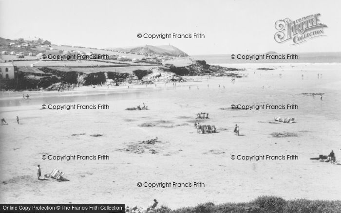 Photo of Polzeath, The Sands c.1960