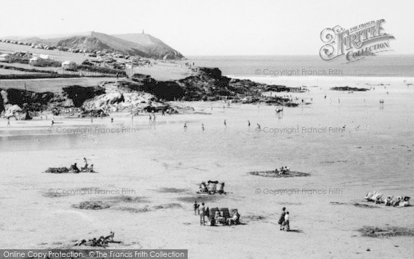 Photo of Polzeath, The Sands c.1960
