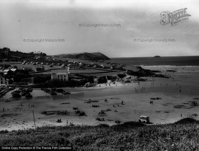 Photo of Polzeath, The Sands c.1960