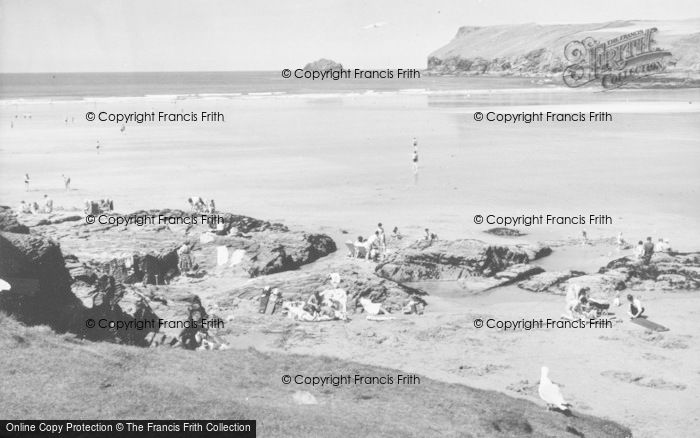 Photo of Polzeath, The Sands c.1960