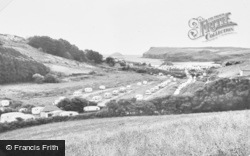 The Valley Caravan Site c.1960, Polzeath