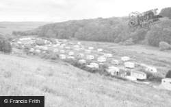 The Valley Caravan Site c.1960, Polzeath