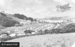 The Valley Caravan Site c.1960, Polzeath