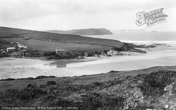 Photo of Polzeath, View From Tinners Hill 1923