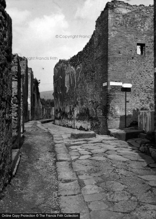 Photo of Pompeii, 1939
