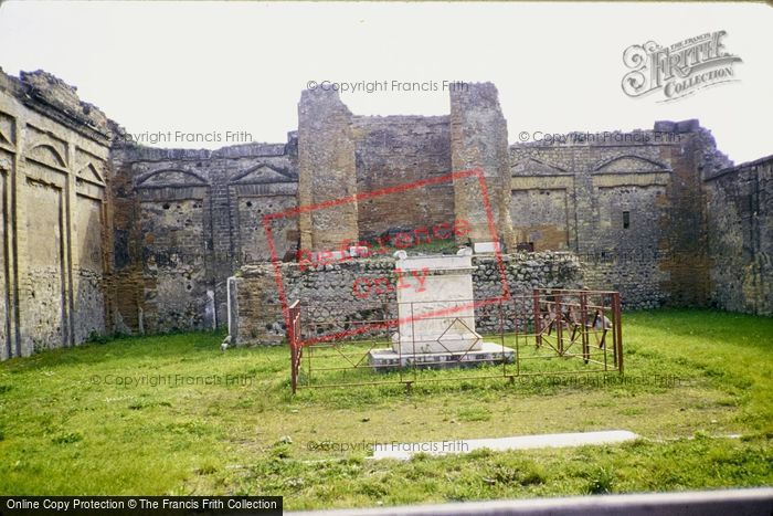 Photo of Pompeii, 1982