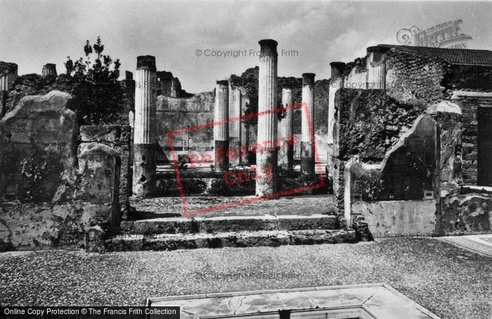 Photo of Pompeii, Casa Di Trittolemo c.1920