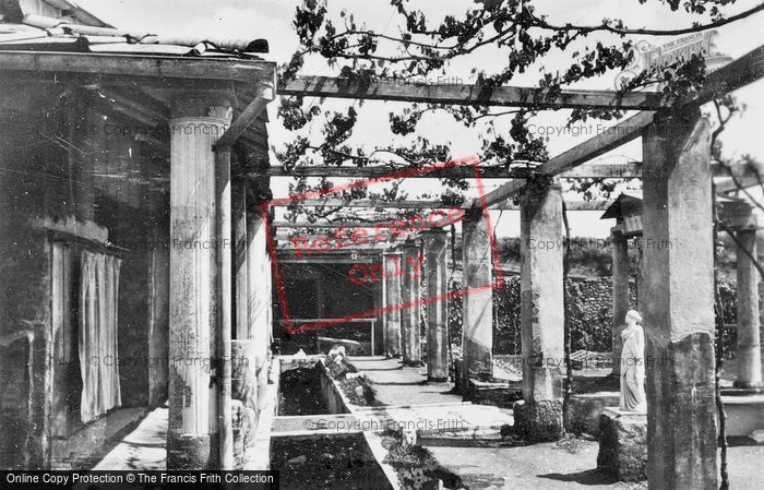 Photo of Pompeii, House Of Octavius Quartio c.1930