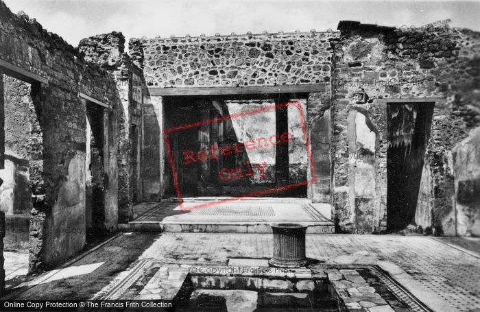 Photo of Pompeii, House Of The Tragic Poet c.1920