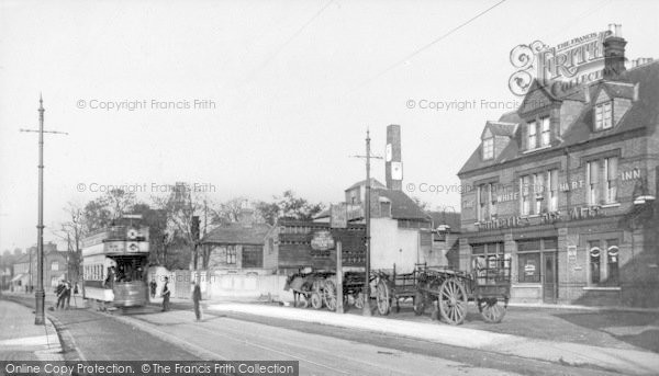 Photo of Ponders End, High Street And The White Hart Inn c.1900