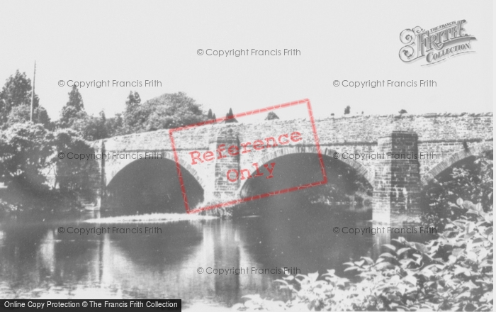 Photo of Pont Ar Gothi, River Cothi c.1955