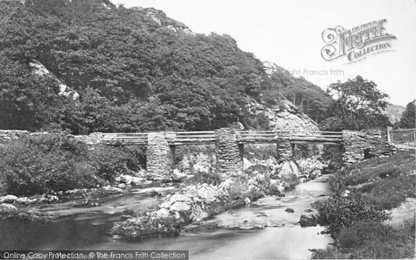 Photo of Pont Y Pant, Lledr Valley c.1876