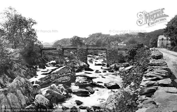 Photo of Pont Y Pant, The Bridge c.1876