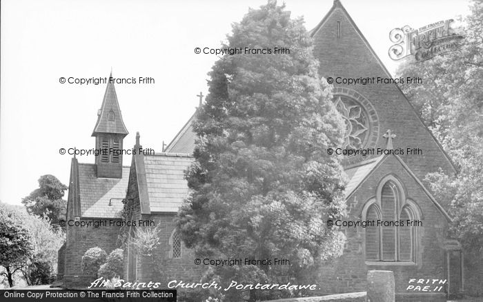 Photo of Pontardawe, All Saints Church c.1960