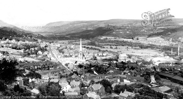 Photo of Pontardawe, General View c.1965