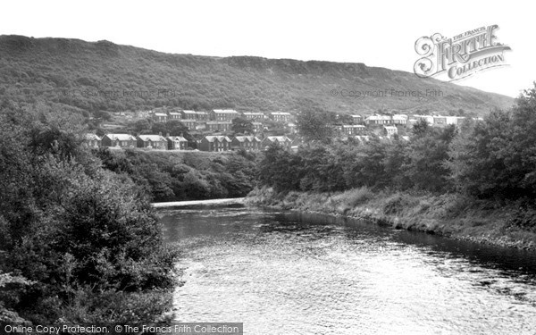 Photo of Pontardawe, The River c.1965