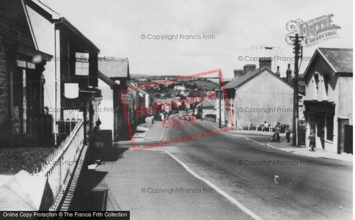 Photo of Pontarddulais, High Street c.1955