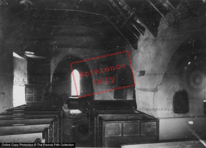 Photo of Pontarddulais, Old Church, Interior c.1945