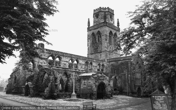 Photo of Pontefract, All Saints Church c.1965