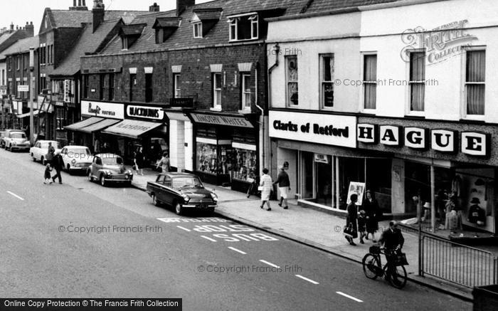 Photo of Pontefract, Beastfair, Shops 1964