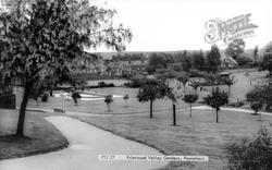 Friarwood Valley Gardens c.1965, Pontefract