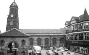 St Giles Church And Buttercross 1964, Pontefract