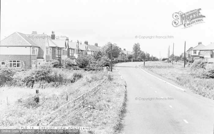 Photo of Ponteland, Cheviot View c.1955