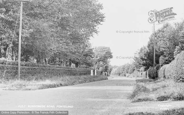 Photo of Ponteland, Runnymede Road c.1955