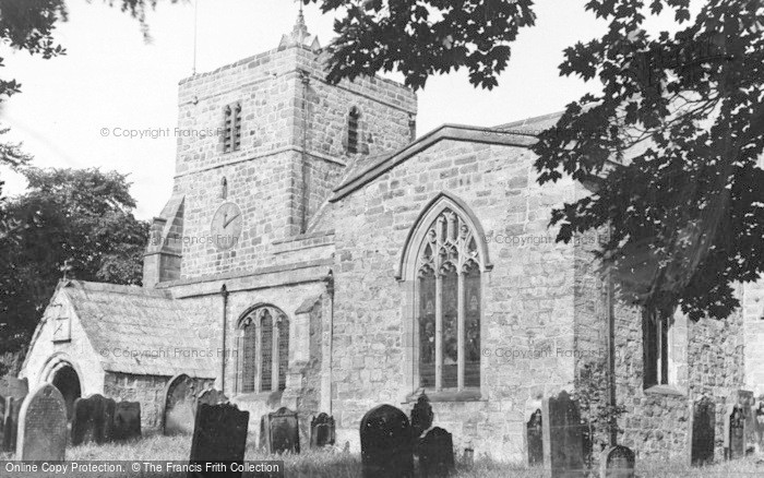 Photo of Ponteland, St Mary's Church c.1955
