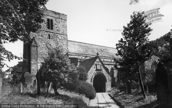 Photo of Ponteland, St Mary's Church c.1955