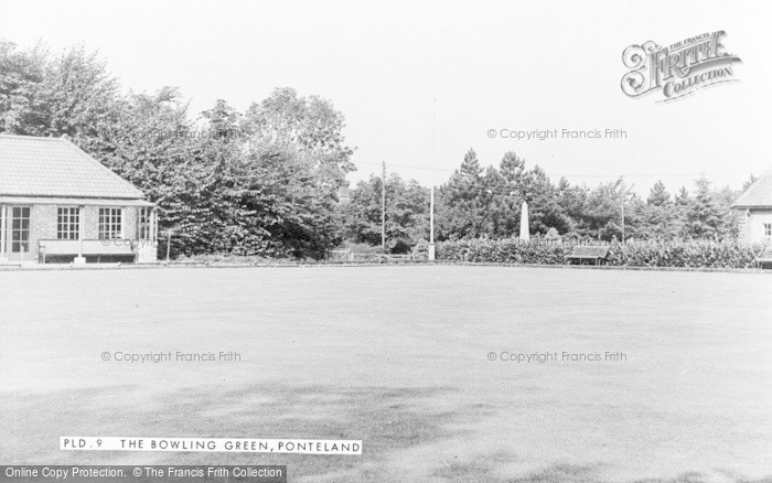 Photo of Ponteland, The Bowling Green c.1955