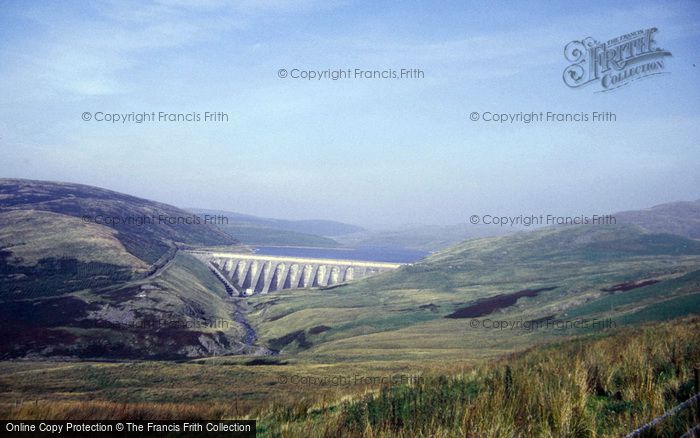 Photo of Ponterwyd, Nant Y Moch Dam 1985