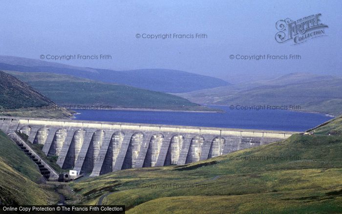 Photo of Ponterwyd, Nant Y Moch Dam And Reservoir 1985