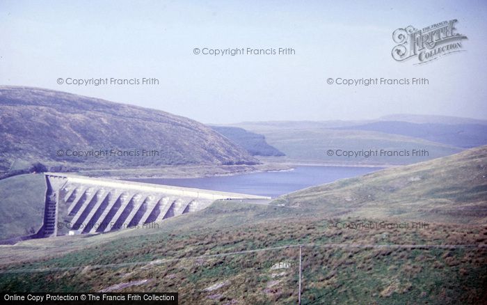 Photo of Ponterwyd, Nant Y Moch Dam And Reservoir 1985