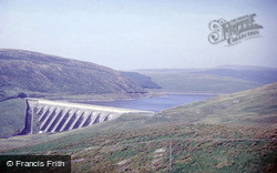 Nant-Y-Moch Dam And Reservoir 1985, Ponterwyd