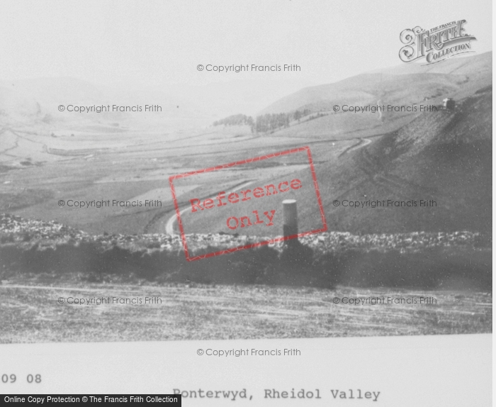 Photo of Ponterwyd, Rheidolm Valley c.1955