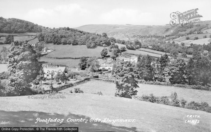 Photo of Pontfadog, Countryside c.1955