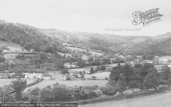 Photo of Pontfadog, From Llwynmawr c.1955