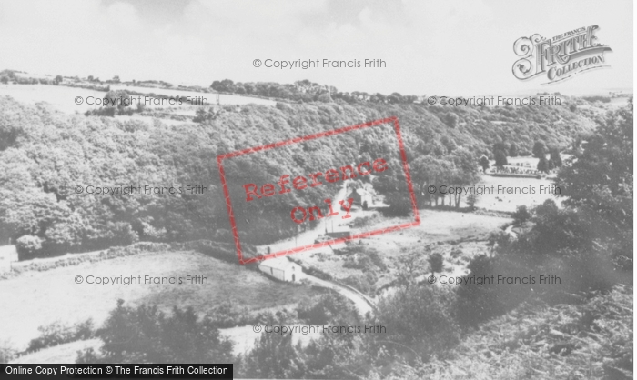 Photo of Pontfaen, Bridge And River c.1955