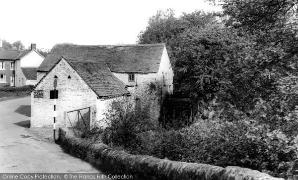 Photo of Pontllanfraith, Gelligroes Bridge And Old Mill c.1965