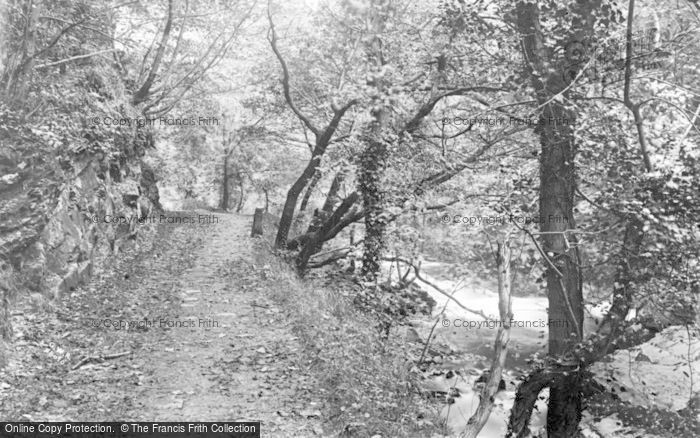 Photo of Pontneddfechan, River Walk c.1935