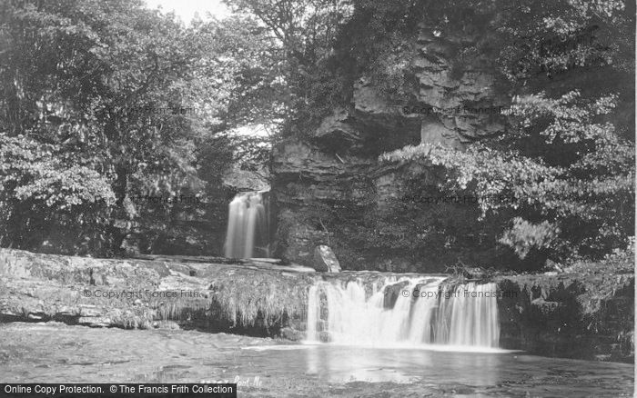 Photo of Pontneddfechan, Upper Fall 1893