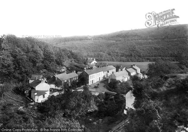 Photo of Pontneddfechan, Village 1893