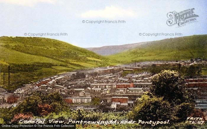 Photo of Pontnewynydd, General View c.1950