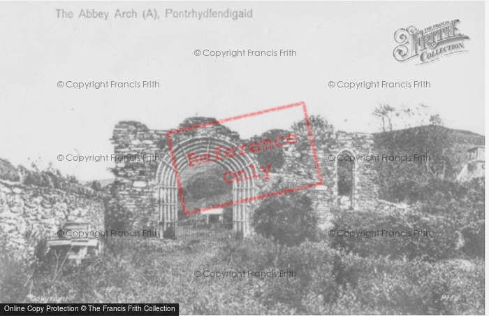 Photo of Pontrhydfendigaid, The Abbey Arch c.1939