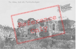 The Abbey Arch c.1939, Pontrhydfendigaid
