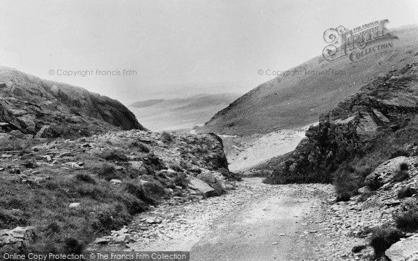 Photo of Pontrhydfendigaid, The Mountain Road c.1960
