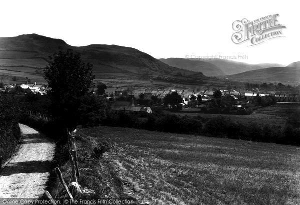 Photo of Pontrhydfendigaid, Village And Hills c.1950