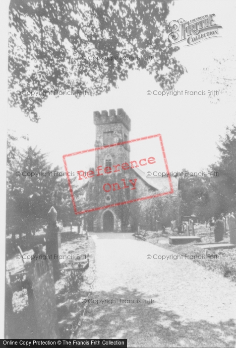 Photo of Pontrhydygroes, Hafod Church c.1955